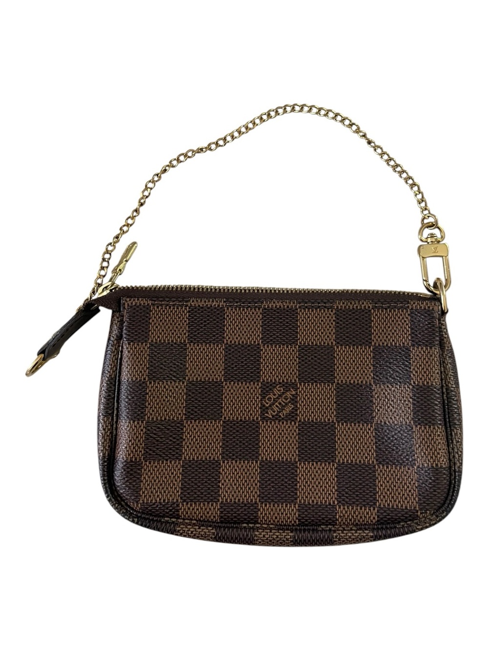 Louis Vuitton Mini Pouchette Damier Ebene - Picture 1 of 6
